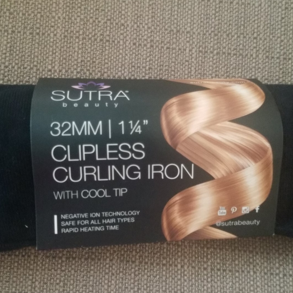 Sutra Beauty Clipless Curling Iron